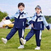 98 Trang Phục Vườn Trẻ Áo Gió Mùa Xuân Thu Đông Mới Nhất Bộ Đồng Phục Học Sinh Tiểu Học Áo Thể T