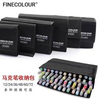 98% Tỷ Lệ Khen ngợi Farkale Mark Hộp Đựng Bút Chì Túi Bảo Quản 12 / 24 / 36 / 48 / 60 / 72 Màu Sắc Hộp Đựng Bút Chì Di Động Túi Vải Túi Xách 3.3