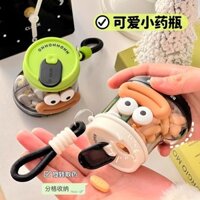 99% Đánh giá tích cực Hộp thuốc di động, tổ chức thuốc cho ngày thường và cuối tuần, hộp thuốc mini kín chống ẩm tinh tế - 2.22