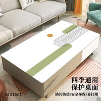 [99% Đánh Giá Tích Cực Kiểu Dáng Tương Tự] Thảm Bàn Ăn Da Không Cần Giặt Chống Nước Chống Dầu Bảo Vệ Mặt Bàn Chống Bẩn Hiện Đại Đơn Giản Cao Cấp Thảm Bàn Cà Phê Khăn Trải Bàn AMVA YDML
