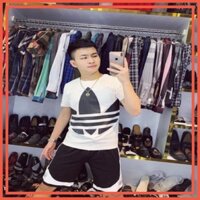 9.9 | HOT | SALE | __ BỘ QUẦN ÁO CỘC NAM DASS HOA MÀU ĐEN MÀU TRẮNG __ ++ ? 🎁