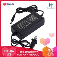 {9.9 Hot Sale Festival}12V 3A AC to DC Power Adapter Dual Cable Converter Universal 5.5x2.1-2.5mm(Black)-US - intl