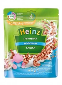 (993) HEINZ NGA bột ăn dặm vị kiều mạch sữa, oMega 3, 200g (4m+) - Gói