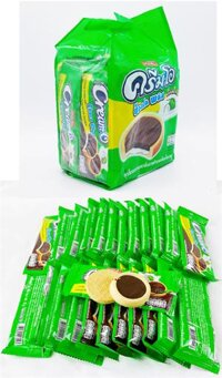 (993) JACK'N JILL bánh Cream-o Choco plus vị sữa dừa socola Thailand 13g x 24 gói - Cái