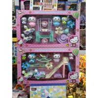 (99602) Đồ chơi nhà búp bê khu vui chơi của mèo Hello Kitty - chọn mẫu ngẫu nhiên