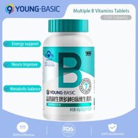 999 Vitamin B phức tạp Vitamin B1 B2 B3 B5 B6 B9 B12 để tăng cường sức khỏe thần kinh miễn dịch FDA