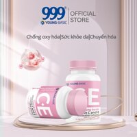999 Vitamin C + E - Dưỡng da sáng mịn | 400 IU Tocopherol & Axit Ascorbic | 60 Viên