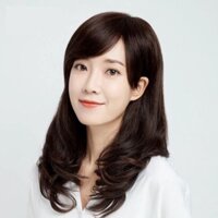 [9Baby] Bộ Tóc Giả Nguyên Đầu Dài Xoăn Nhẹ Mái Chéo trung niên TN3 MS8807MC Top1Kids - top1wow_083992