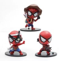 9cm Q Phiên Bản Spider Hero Model Hand-Made Để Bàn Trang Trí Đồ Trang Trí Avengers Mô Hình Con Rối Búp Bê Quà Tặng Trẻ Em