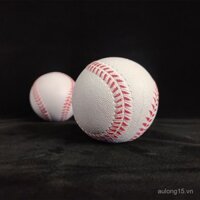 9inch Quả bóng đồ chơi cho thú cưng, bóng cao su rắn, bóng chày đàn hồi, đồ chơi nhai mềm, dụng cụ tập luyện thể thao ngoài trời