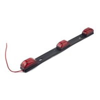 9LED Truck Tailgate 14 Inch LED Light Bar Strip Clearance Side Marker Lamp Red