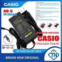 9v 850mA AD-5 AD-5CL AC Adapter Cho Casio CT-680 CT-805 CT-808 CT-810 CT-840 MT-750 Casiotone Bàn Phím Điện Tử Piano Điện Tử Nguồn Điện