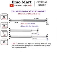⚡️ 𝐇𝐚̀𝐧𝐠 𝐗𝐮𝐚̂́𝐭 𝐊𝐡𝐚̂̉𝐮 ⚡️ Thanh Treo Rèm Inox 304 ⚡️ Không cần khoan bắt vít - Dễ lắp đặt - Chịu tải lớn