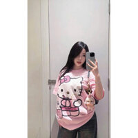 ♥︎ 𝙏𝙤𝙈𝙖𝙞𝙉𝙝𝙪𝙎𝙩𝙤𝙧𝙚 ♥︎ Áo phông hello kitty 3 màu siêu hot đủ size