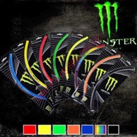 ⚡️ ⚡️ ⚡️   Xả Kho Tem Dán vành Xe Máy Phản Quang  1 Bộ Dán Được Đủ Kín 2 bánh xe nhé + Hàng Xịn 100%