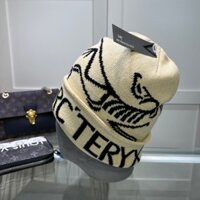 A-arcteryx Mũ Dệt Kim Thu Đông Mũ Len Rời logo Full In Đen dcs