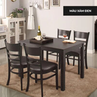 A+ Bộ Bàn Ăn 4 Ghế BA03, phong cách Hàn Quốc, bộ bàn nhà hàng, quán ăn -HỎA TỐC HCM, GIAO TOÀN QUỐC
