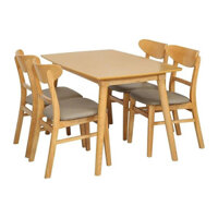 A+ Bộ Bàn Ăn 4 Ghế BA03, phong cách Hàn Quốc, bộ bàn nhà hàng, quán ăn -HỎA TỐC HCM, GIAO TOÀN QUỐC