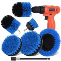 ✴️ Bộ bàn chải vệ sinh gắn máy khoan 6 món Drill Cleaning Brush Attachment Set