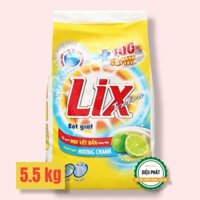 ⚡️ Bột Giặt Lix Extra Hương Chanh 5.5kg