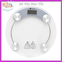 ❤️ Cân Sức Khỏe Điện Tử Hình Tròn KÍnh Cường Lực 26cm  [Bé Yêu Bỉm Tốt]