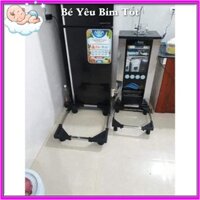 ❤️ Chân Đế Máy Giặt Và Tủ Lạnh Inox Có Thể Điều Chỉnh Kích Thước  [Bé Yêu Bỉm Tốt]