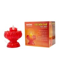 ♥️ Cốc Nến Thờ LED Hoa Sen Phù Hợp Để Trang Trí Bàn Thờ Trong Mỗi Gia Đình.