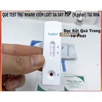 ❤️ [COMBO 5 TEST] QUE TEST THỬ XÉT NGHIỆM NHANH VIRUS HP VIÊM LOÉT DẠ DÀY KHAY THỬ VIÊM LOÉT DẠ DÀY H.PYLORI FASTEP MỸ