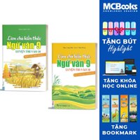 ☀️ Combo Làm Chủ Kiến Thức Ngữ Văn 9 Luyện Thi Vào 10 (Tập 1 Và Tập 2) [BẢN QUYỀN]