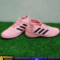 ️⚽  ĐẠI TIỆC - [Hót] Giày Đá Bóng TQ Adidas Predator . TF Màu Hồng Cổ Cao Sút Mạnh new ☑  🌺 * . * ' '    "* 🏈️