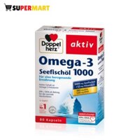 ☘️ #DẦU CÁ DOPPELHERZ OMEGA 3 SEEFISCHOL 1000 80 VIÊN🌻- Hàng Đức Chính Hãng