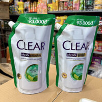♥️ Dầu Gội Đầu Clear Bạc Hà Túi 630g