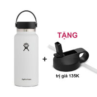[𝐓Ặ𝐍𝐆 𝐊È𝐌 𝐍Ắ𝐏 𝐇Ú𝐓] Bình Giữ Nhiệt H.y.dro F.lask Cao Cấp 1 lít - Bình Nước Giữ Nhiệt Cao Cấp Của Mỹ Tặng Kèm Nắp Hút.