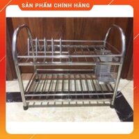 ♥️ [FreeShip] [🚀Grab: hoả tốc 1h🚀] Chạn bát đĩa inox Sài Gòn cao cấp - Kệ bát đĩa inox (có ảnh thật SP)