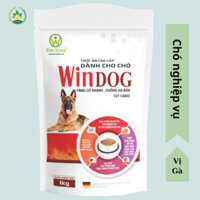 ⚠️ FREESHIP⚠️Thức Ăn Dành Cho Chó Nghiệp Vụ WinDog 1Kg (Hương Vị Thịt Gà Tươi)- Sản xuất tại Việt Nam- Công Nghệ Châu Âu