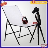 ✴️ Ghế chụp sản phẩm lấy sáng StudioChair 60x100cm kèm phông nền trắng nhựa PVC