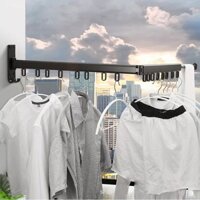 ✴️ Giá phơi quần áo gập mở xoay 360 độ Retractable Clothes Drying Rack