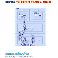 ☎️ Giao Hàng TP.HCM ☎️ Tủ nhựa duy tân MINA 3 Tầng-4 Ngăn - DƯƠNG CÀNH MAI