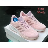 ↪️ Giày Thể Thao Sneaker Nữ 𝗔𝗱𝗶𝗱𝗮𝘀 Thời Trang Cao Cấp Màu Hồng, Giày Adidas Nữ Siêu Nhẹ Chạy Bộ Tập Gym Full Box