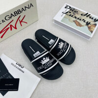 ⚡️ Hight Quality : Dép Dolce... Quai Đen Vương Niệm Phối Chữ .Hàng Bản Cao Cấp