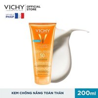 💝♥️ Kem Chống Nắng Toàn Thân Vichy Ideal Soleil Dạng Gel Sữa Không Gây Nhờn Rít SPF50 UVA + UVB 200ml 💖💘