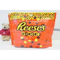 🍫Ⓜ️🥜 KẸO SOCOLA NHÂN BƠ ĐẬU PHỘNG CỦA MỸ REESE’S PIECES PEANUT BUTTER CANDY IN A CRUNCHY SHELL RESEALABLE 280G U.S.A 🗽🇺🇸