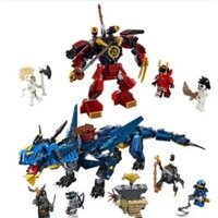 {❤️ l3golinh008❤️} Mô hình🧩Ninjago xe /rồng Phantom Ninja Rồng Ngẫu nhiên Thần Thú NO.845