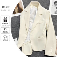 ️🛒 MIỄN SHIP ️🛒 Áo Vest Blazer HÀNG ĐẸP Q.U.Ả.N.G C.H.Â.U Màu Trắng Form Dài 2 Lớp Phối Đồ Cực Xinh 2024 A20