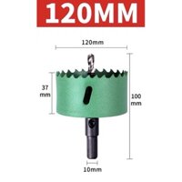 ❤️ Mũi khoan đa năng mũi khoét lỗ tròn - mũi khoan khoét lỗ nhựa, gỗ, sắt ...đường kính 120mm