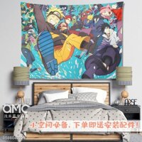 A Naruto Naruto Sasuke Itachi Tường Vải Nền Vải Anime Ngoại vi Trang trí Ký túc xá Trang trí Trang trí Nền Vải Tường Vải