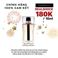 ❤️ [𝗦𝗔𝗟𝗘]..::✨Nước hoa dùng thử Dior Homme 5ml/10ml/20ml