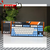 𝙂𝙄Á 𝙂Ố𝘾 Bàn phím cơ red switch brown switch blue switch led đổi màu 87 phím Dareu EK87 có dây ( nhiều mẫu )