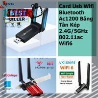 𝙂𝙄Á 𝙂Ố𝘾 Card wifi Bluetooth Fenvi Wifi 5 Pci-e Không Dây Ac1200 Băng Tần Kép 2.4G/5GHz 802.11ac wifi 6 ax1800 Ax1800