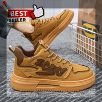 𝙂𝙄Á 𝙂Ố𝘾 Giày bốt cao cổ nữ CHELSEA BOOT không dây da mềm thời trang phong cách cá tính hot trend kiểu mới đế cao dày